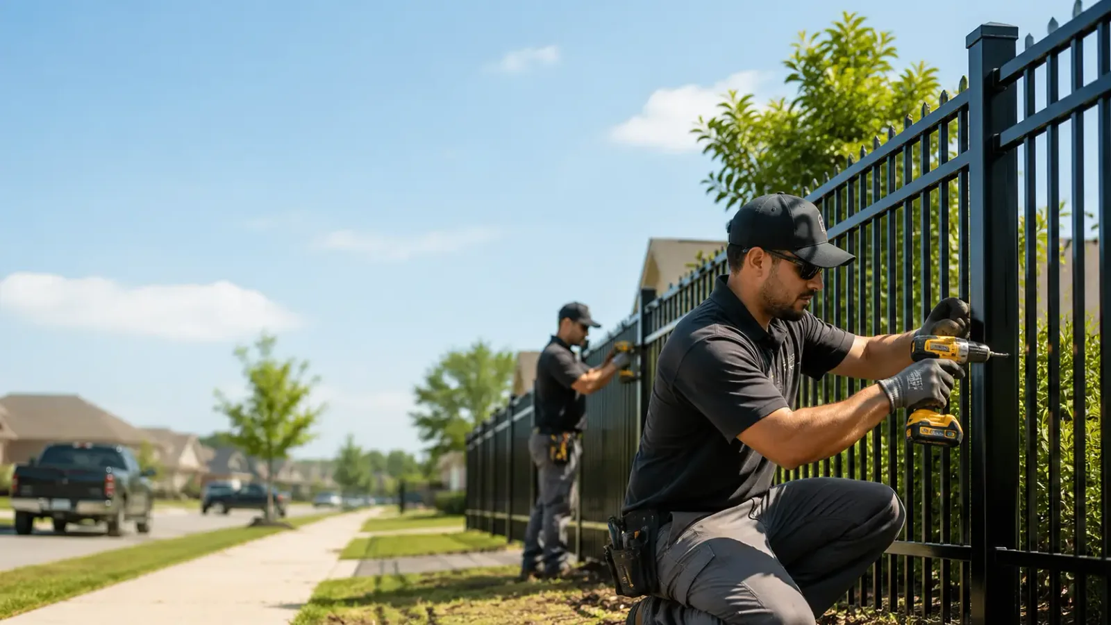 Metal Fence Installation in Portage, WI